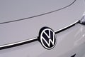 Volkswagen VW id3 logo sign car front electric german European car manufacturer company