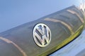 Bordeaux , Aquitaine / France - 06 01 2020 : volkswagen VW logo sign on beetle car of german European vehicles manufacturer