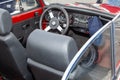 Bordeaux , Aquitaine / France - 06 10 2020 : vw convertible interior of vintage Volkswagen beetle car
