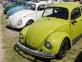 Vw Volkswagen Beetle ancient vintage car line old timer vehicle custom california look