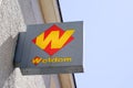 Weldom store French brand of DIY store with w logo text and sign on shop front