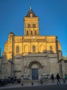 Basilica Saint- Seurin in Bordeaux, France Royalty Free Stock Photo