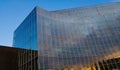 Bordeaux, France - January 10, 2020 : Main public library with large collection different books and documents. Meriadeck district