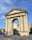 Bordeaux, France - Porte de Bourgogne in the Place de Victoire