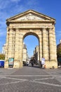 Bordeaux, France - Porte de Bourgogne in the Place de Victoire