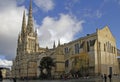 The Cathedral of Saint Andrew in Bordeaux Royalty Free Stock Photo