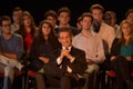 BORDEAUX, FRANCE - NOVEMBER 22, 2014 : Political meeting of the former President of the Republic, Nicolas Sarkozy in