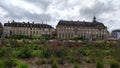 Bordeaux - France, tourist city, old streets, beautiful architecture, river Gatona, boats, nature and everything that a historic.