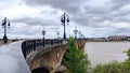 Bordeaux - France, tourist city, old streets, beautiful architecture, river Gatona, boats, nature and everything that a historic.