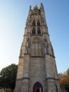 BORDEAUX, GIRONDE/FRANCE - SEPTEMBER 20 : Facade of the Tower Pe