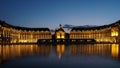 BORDEAUX, GIRONDE/FRANCE - SEPTEMBER 20 : Miroir d'Eau at Place