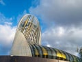 BORDEAUX, GIRONDE/FRANCE - SEPTEMBER 18 : View of La Cite du Vin Building in Bordeaux on September 18, 2016