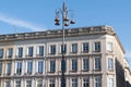 Bordeaux hausmann old and stylish building facades france