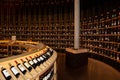 Bordeaux Nouvelle Aquitaine / France - 03 28 2019 : Cite du vin interior bottle shop into wine museum Royalty Free Stock Photo