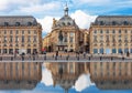 Bordeaux - Place de la Bourse Royalty Free Stock Photo