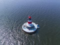 Borden Flats Lighthouse, Fall River, MA, USA