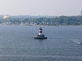 Borden Flats Lighthouse, Fall River, MA, USA