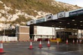 Border control point at Port of Dover Royalty Free Stock Photo