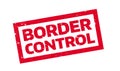Border Control rubber stamp