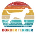 Border Terrier vintage color