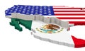 Border Wall Between America and Mexico Royalty Free Stock Photo