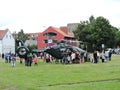 Borderline helicopter, Lithuania Royalty Free Stock Photo