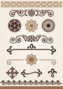 Borders, dividers and decorations Royalty Free Stock Photo