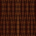 Borders. Seamless greek 3d borders pattern. Surface ornamental wavy lines background. Striped repeat vector backdrop. Tribal Royalty Free Stock Photo