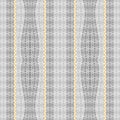 Borders. Seamless greek borders pattern. Elegant ornamental wavy lines background. Striped repeat vector backdrop. Tribal ethnic Royalty Free Stock Photo