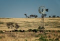 Bore water windmill pump in rural Australia