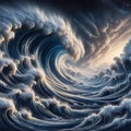 Bore Waves Large, powerful waves formed by the incoming tid o