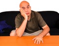 Bored guy Royalty Free Stock Photo