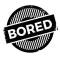 Bored rubber stamp