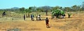 Borehole Rural Niassa Province, Mozambique Royalty Free Stock Photo