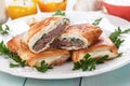Borek burger Royalty Free Stock Photo