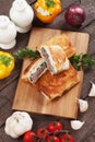 Borek burger Royalty Free Stock Photo