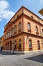 Borgatti theatre. Cento. Emilia-Romagna. Italy. Royalty Free Stock Photo
