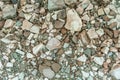 Marble quarry rocks Royalty Free Stock Photo