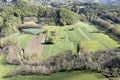 Borghetto di Borbera Pemonte Italy Village aerial View Panorama farmed fields