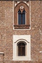 Borghetto Lodigiano Italy: the castle Royalty Free Stock Photo