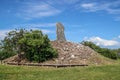 Borgholm Castle Swedish: Borgholms slott today only a ruin of the fortress. Ancient stone medieval baroque fortress. Norman Conq