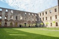 Borgholm Castle Swedish: Borgholms slott today only a ruin of the fortress. Ancient stone medieval baroque fortress. Norman Conq