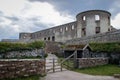 Borgholm Castle Swedish: Borgholms slott today only a ruin of the fortress. Ancient stone medieval baroque fortress. Norman Conq