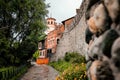 Borgo Medievale - Historical Charm in Parco del Valentino, Turin Royalty Free Stock Photo