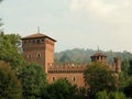 Borgo Medievale from Turin (Torino), Italy Royalty Free Stock Photo