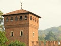 Borgo Medievale from Turin (Torino), Italy Royalty Free Stock Photo