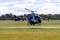 Bell 206 helicopter in mint condition Royalty Free Stock Photo