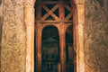 Borgund, Norway. Carved Details Of Famous Wooden Norwegian Landmark Stavkirke. Ancient Old Wooden Triple Nave Stave