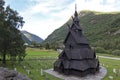 Borgund Stave church. Built in 1180 to 1250