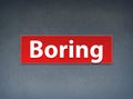 Boring Red Banner Abstract Background